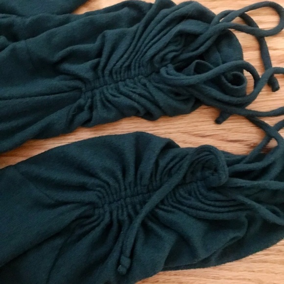 Gibson Hunter Green Tunic Top - Picture 4 of 4